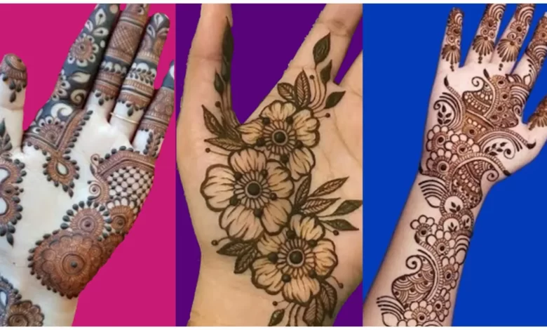 (Mehndi Designs for Palms) হাতের তালুর মেহেদি ডিজাইন