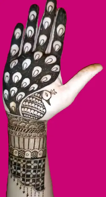 Amazing Royal Mehndi Designs For Front Hand