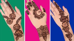 Features of Simple Mehndi Design Photo