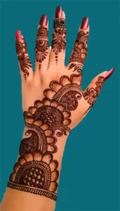 Gorgeous Mehndi Designs for Left Hand