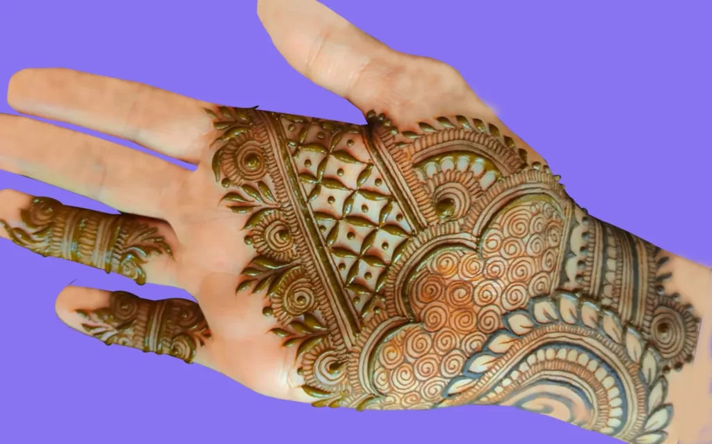 Indian henna মেহেদির সুন্দর ডিজাইন