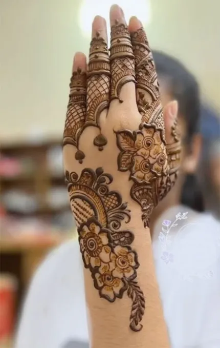 Pakistani Henna Design by Mst nowrin Akter