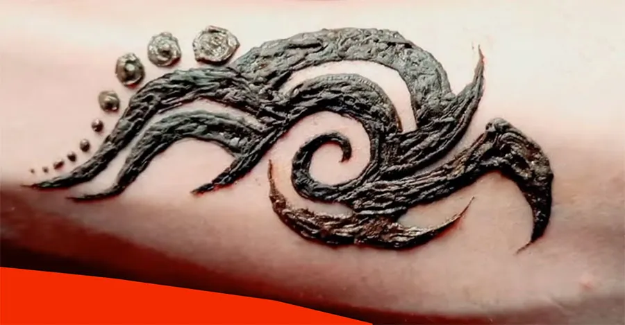 Tatto ছেলেদের সুন্দর মেহেদির ডিজাইন