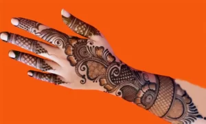 দূর্গা পূজা উপলক্ষ্যে অসাধারণ মেহেদী ডিজাইন