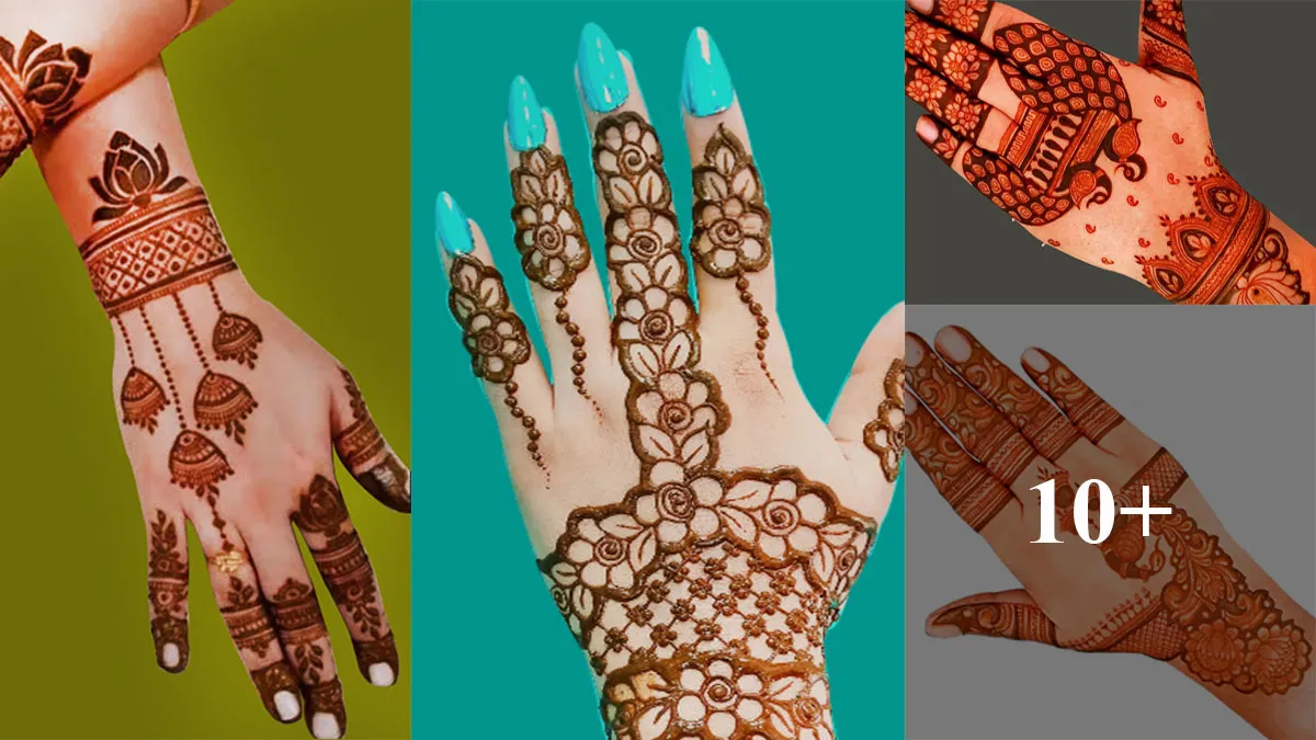 Arabic Easy Mehndi Design For Back Hands - Easy Henna Designs For Back  Hands - Mehndi Designs 2020
