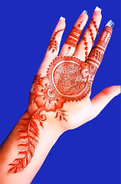 Sainabz Mehndi Designs on Instagram: “Wanna learn how to draw this bold  arabic design??(CLICK … | Mehndi designs, Modern henna designs, Mehndi  designs for beginners