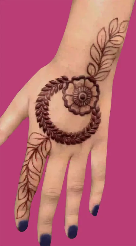 Simple Mehndi Designs on Eid 2022 front new easy mehandi design ईद के मौके  पर हाथों पर लगाएं ये सिंपल मेहंदी डिजाइन - India TV Hindi