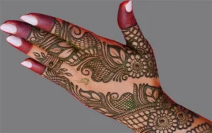 Floral Back Hand Mehndi Designs