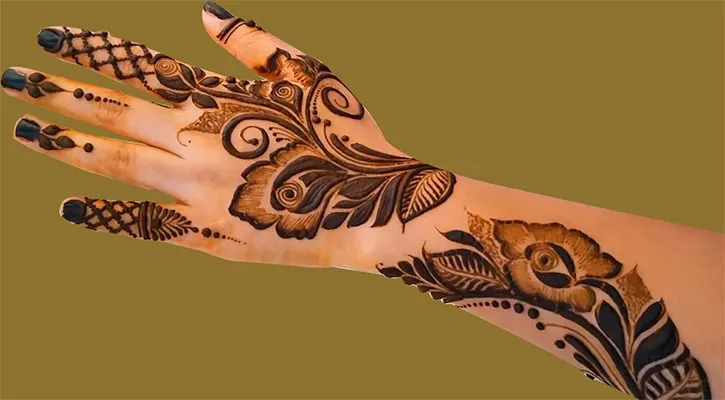 Gulf Hand Mehndi Designs