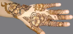 Hibiscus mehandi Design