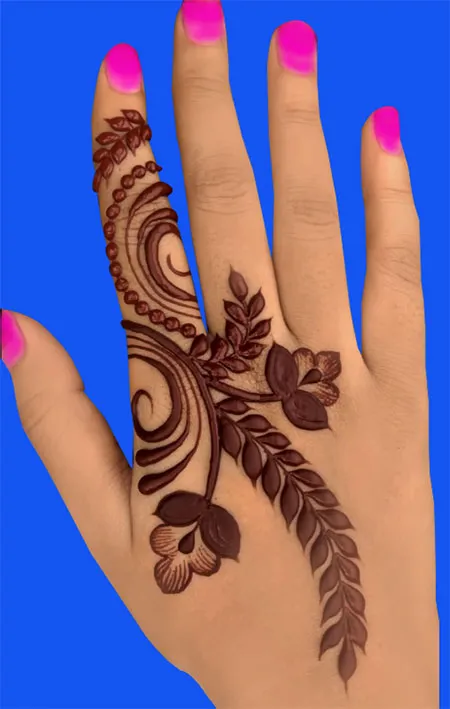 Jewellery Mehndi Design For Back Hand पीछे हाथ के लिए आभूषण मेहंदी डिजाइन  ll Beautiful Henna - YouTube