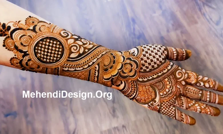 Arabic Henna Designs photo and picture