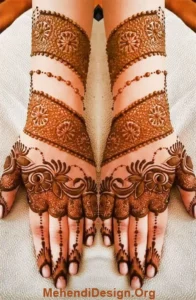 Bridal Royal Khafif Mehndi Design