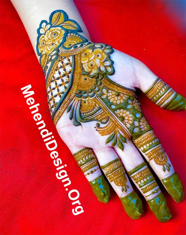 Easy Henna Designs photo and picture