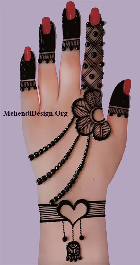 Heart Shaped Mehndi Design | Unique mehndi designs, Mehndi designs, Mehndi  simple