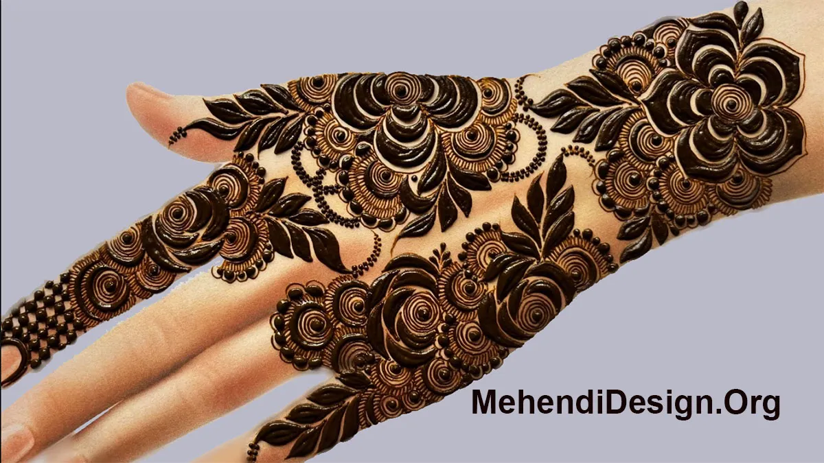Easy arabic mehndi design #arabicmehndi #mehndi #mehndiforbackhand |  Instagram