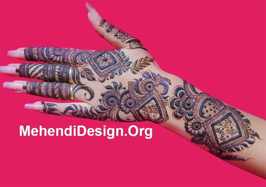 Simple Henna Designs for Hands photo and picture