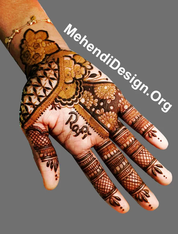 Simple Henna Designs photo and picture