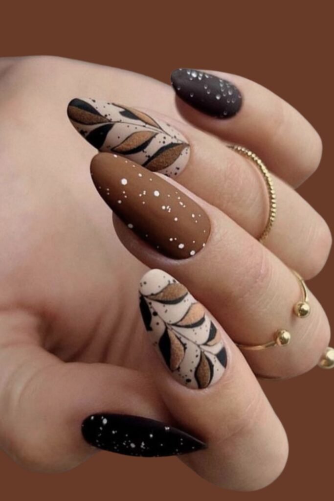 Image of Matte Finish Fall Nail Colors in Earthy Tones Matte Finish Fall Nail Colors in Earthy Tones