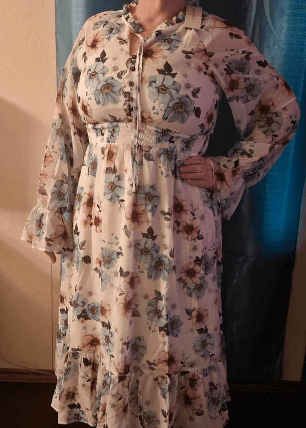 Image of long sleev cora pink dress long sleev cora pink dress