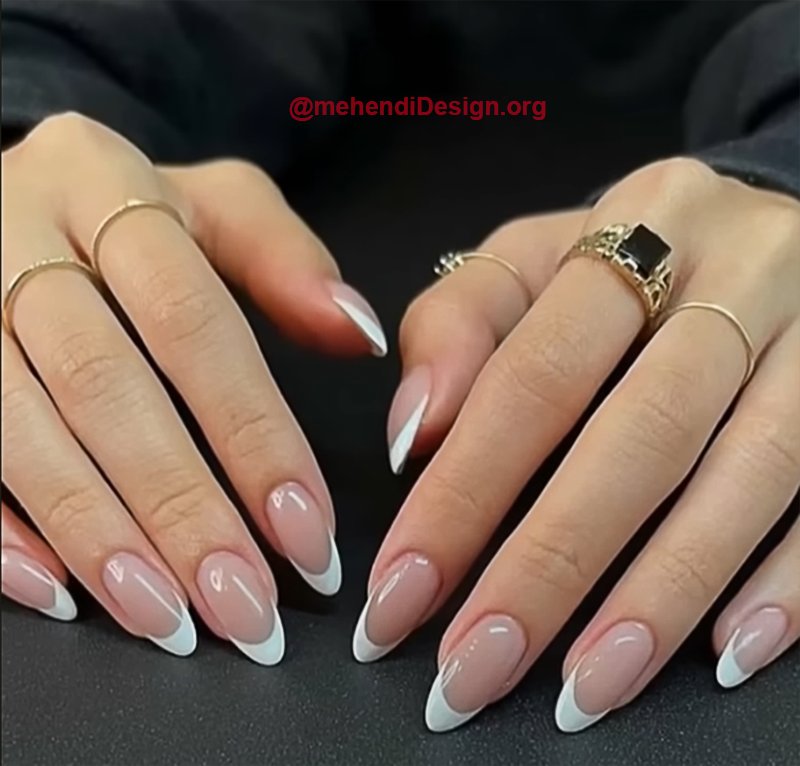 French Nail Tips on Short nails Hack