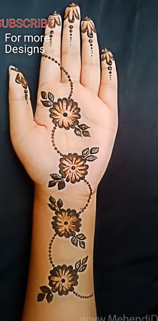 Image of Geometric Mehndi with Dot Line Art Geometric Mehndi with Dot Line Art