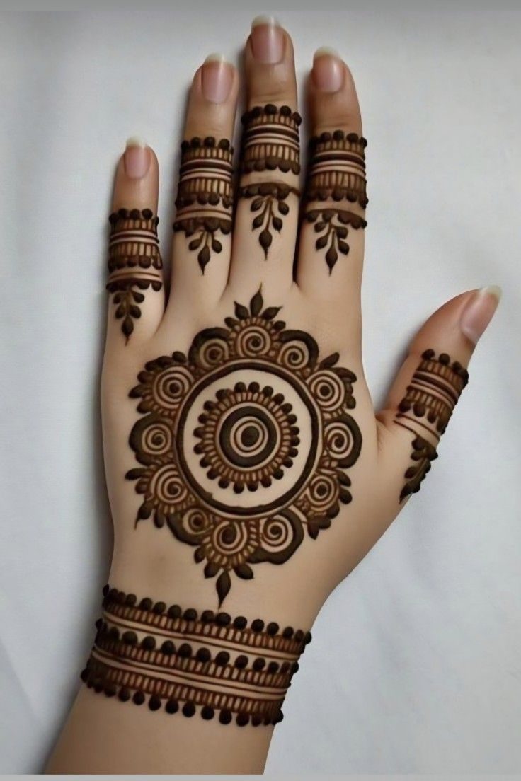 royal back hand mehndi design 7 royal back hand mehndi design 7