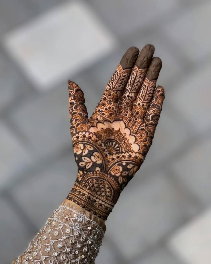 royal front hand mehndi design 12 royal front hand mehndi design 12