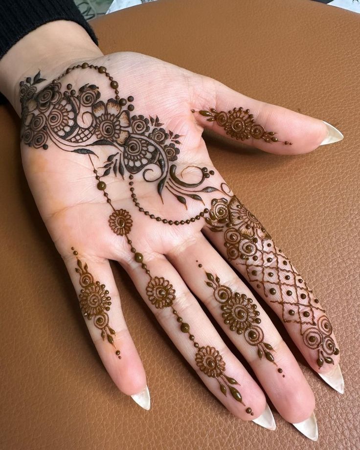 royal front hand mehndi design 4 royal front hand mehndi design 4