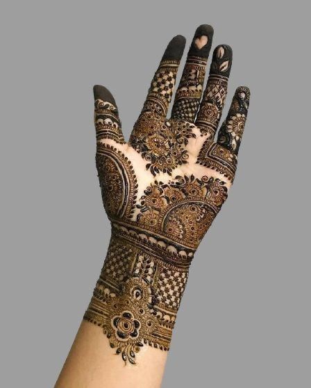 royal front hand mehndi design 7 royal front hand mehndi design 7
