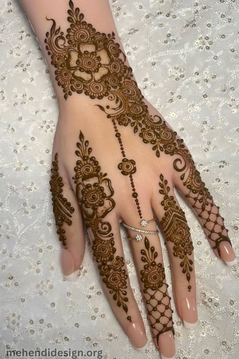 নতুন মেহেদী ডিজাইন পিক