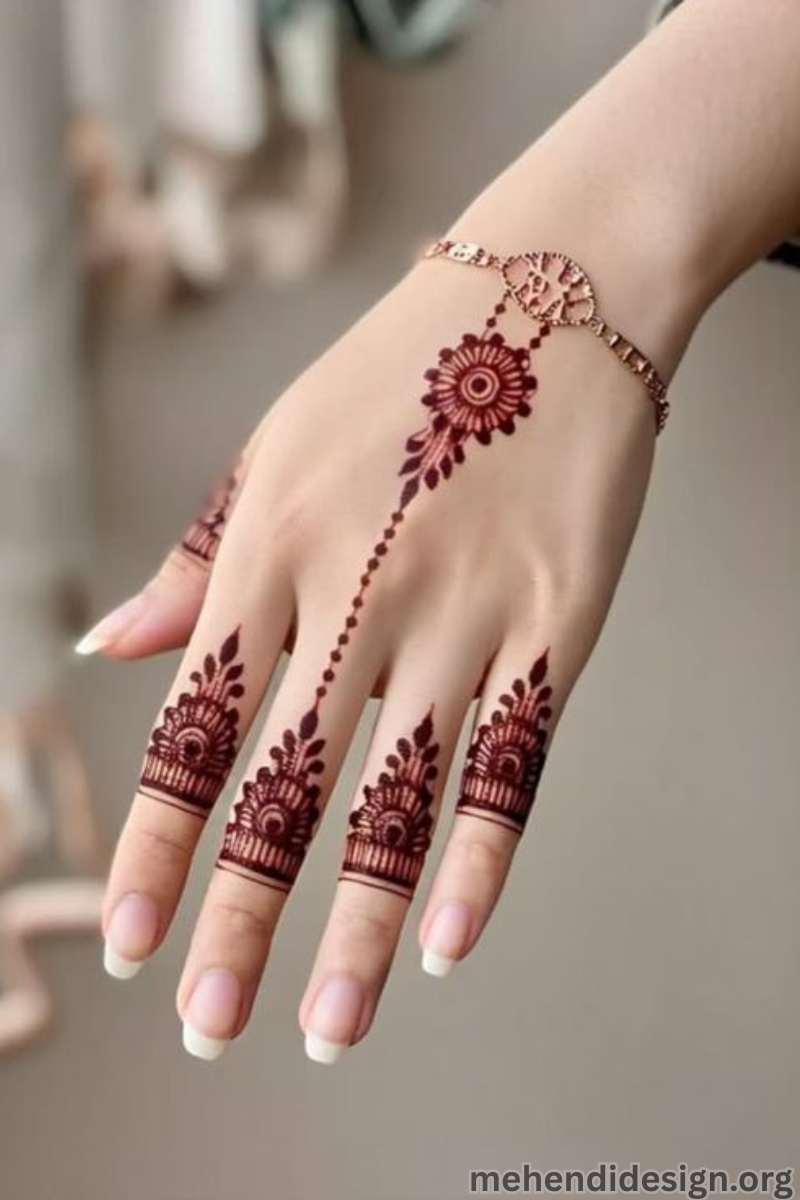 সহজ মেহেদী ডিজাইন পিক