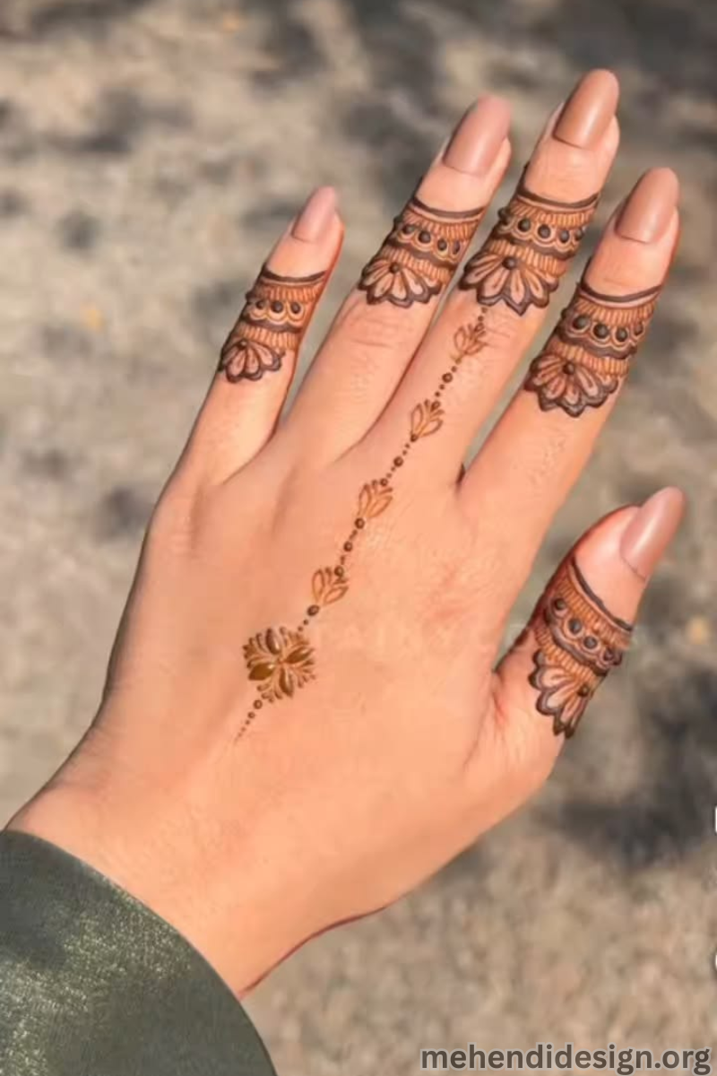 সহজ মেহেদী ডিজাইন পিকচার