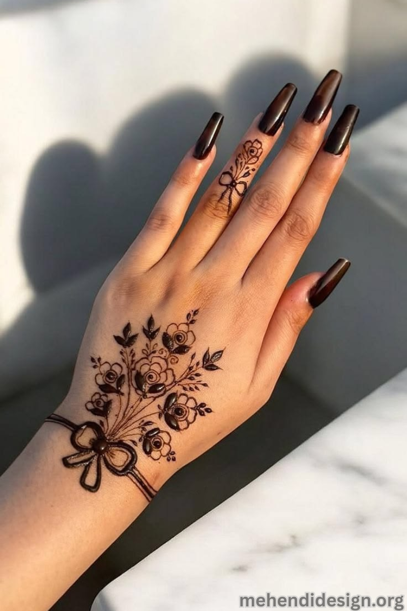 সুন্দর মেহেদী ডিজাইন ছবি