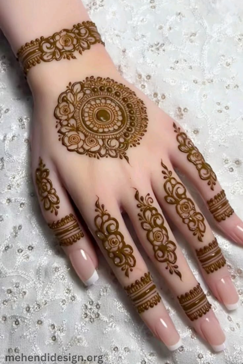 সুন্দর মেহেদী ডিজাইন ছবি