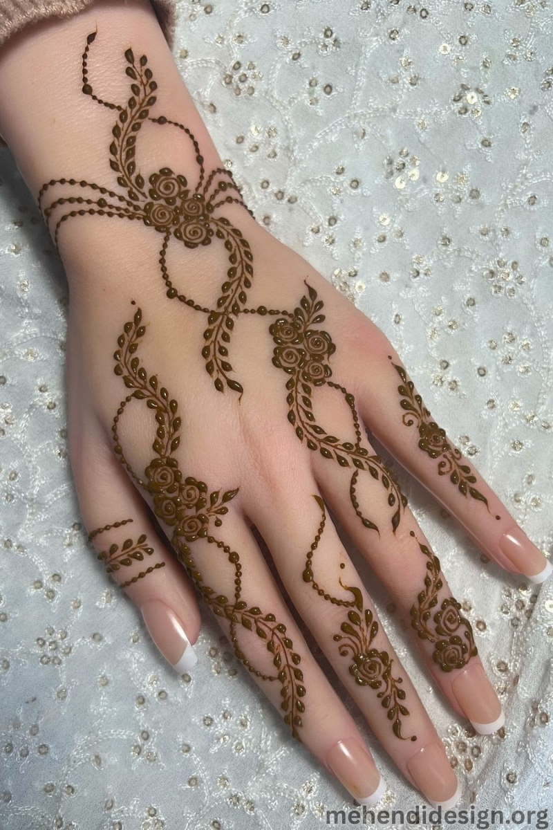 সুন্দর মেহেদী ডিজাইন