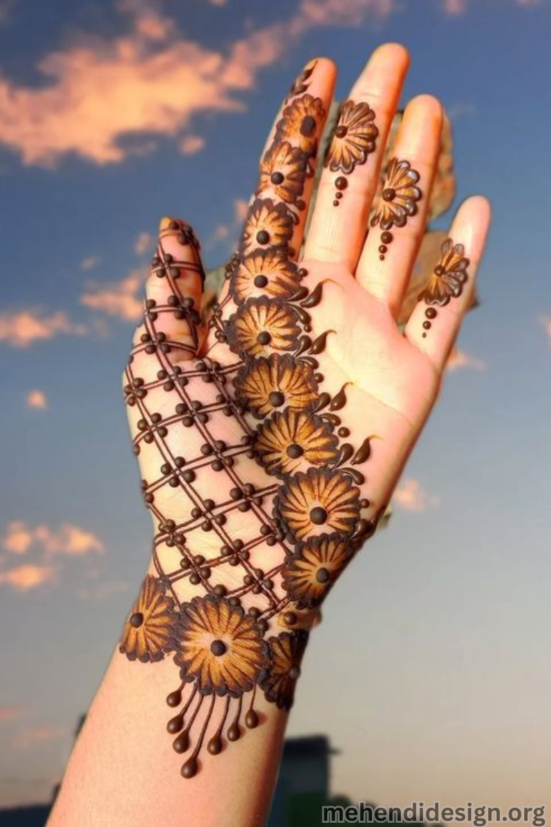 হাতের তালুর মেহেদী ডিজাইন পিকচার