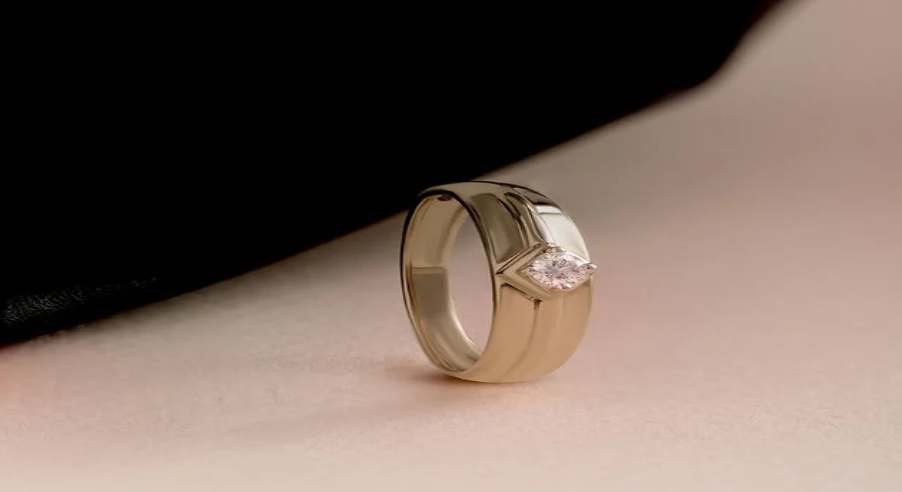gold and diamond ring for men