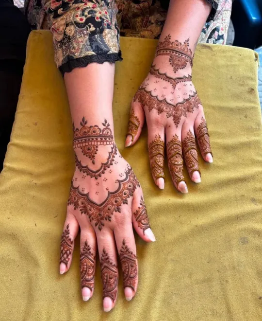 Back Hand Mehndi Designs