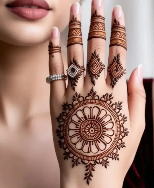 Back Hand Mehndi Designs