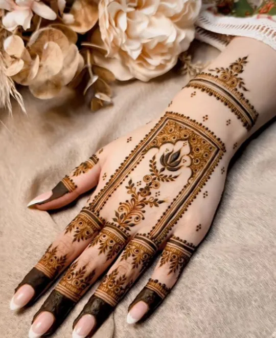 Back Hand Mehndi Designs