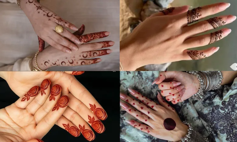 Finger Mehndi Designs